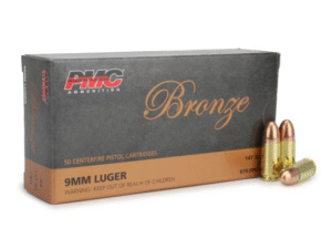 PMC Bronze 9mm 147 grain FMJ 50 round box