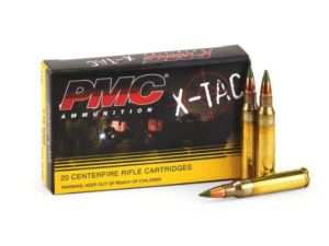 PMC X-TAC 5.56 NATO 62 grain LAP 20 round box