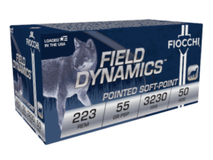 Fiocchi 5.56 NATO 55 grain PSP 50 round box