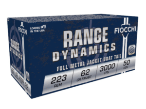 Fiocchi 5.56 NATO 62 grain FMJ 50 round box