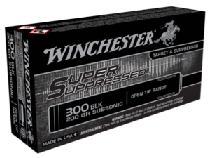 Winchester Super Suppressed .300 AAC Blackout 200 grain OTM 20 round box