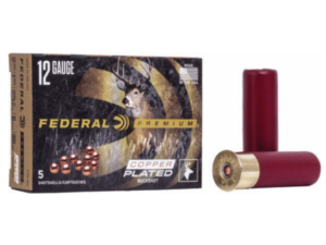 Federal Premium Vital-Shok 12 Gauge 3" 00 Buck 1-1/2 oz 15 Pellet – 5rd Box