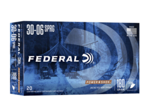 Federal Power-Shok .30-06 Springfield 180gr SP – 20rd Box
