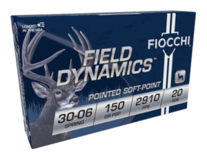 Fiocchi Field Dynamics .30-06 Springfield 150gr PSP – 20rd Box