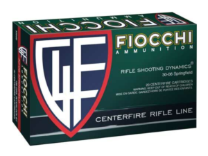 Fiocchi Field Dynamics .30-06 Springfield 180gr PSP – 20rd Box