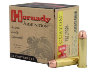 Hornady Custom 357 Magnum 158gr XTP – 25rd Box
