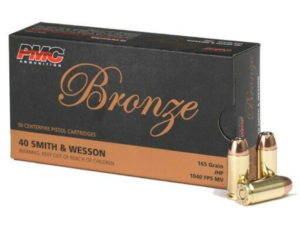 PMC Bronze .40 S&W 165gr JHP – 50rd Box