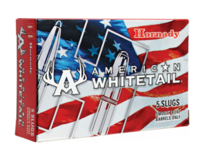 Hornady American Whitetail 12 Gauge 2-3/4” 1oz Rifled Slug – 5rd Box