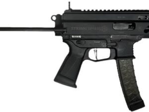 Grand Power Stribog SP9A3S Semi-Automatic Pistol 9mm Luger 5" 30rd Tailhook Brace – Black