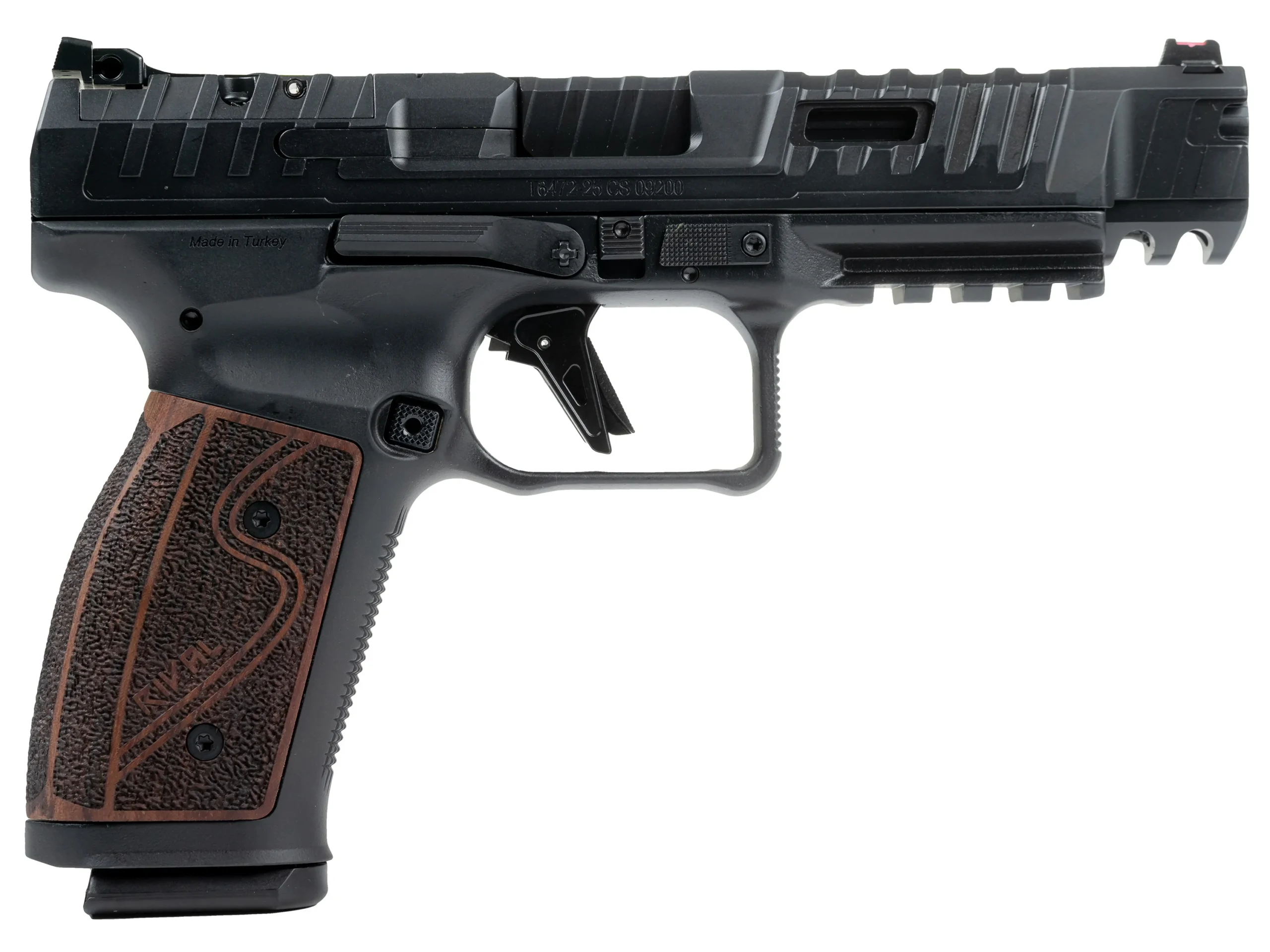 Canik SFx Rival-S Darkside Semi-Automatic Pistol 9mm Luger 5" Barrel 18+1 – Rosewood Darkside