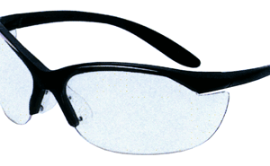 Uvex Vapor II Shooting Glasses – Black / Clear