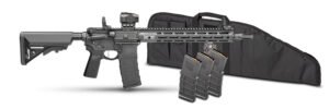 Springfield Armory SAINT Victor AR-15 Rifle 5.56 NATO 14" 30+1 Pinned & Welded Gear Pac – Black